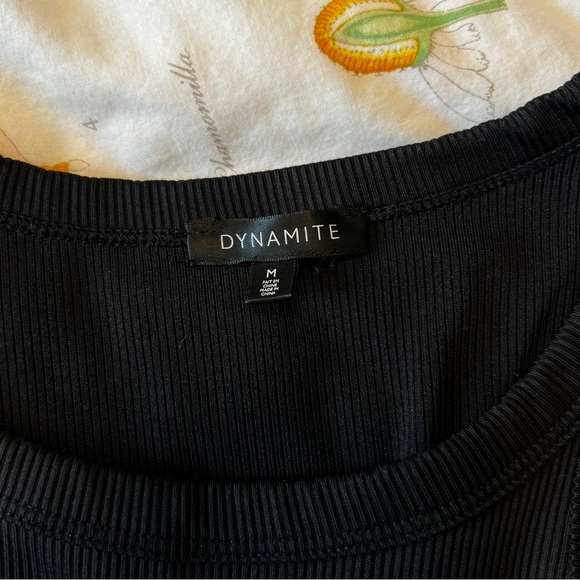 Dynamite Ribbed Tank Bodysuit - Picture 3 of 3